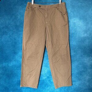 Liz Claiborne Tan Lizwear Jeans, Size 16